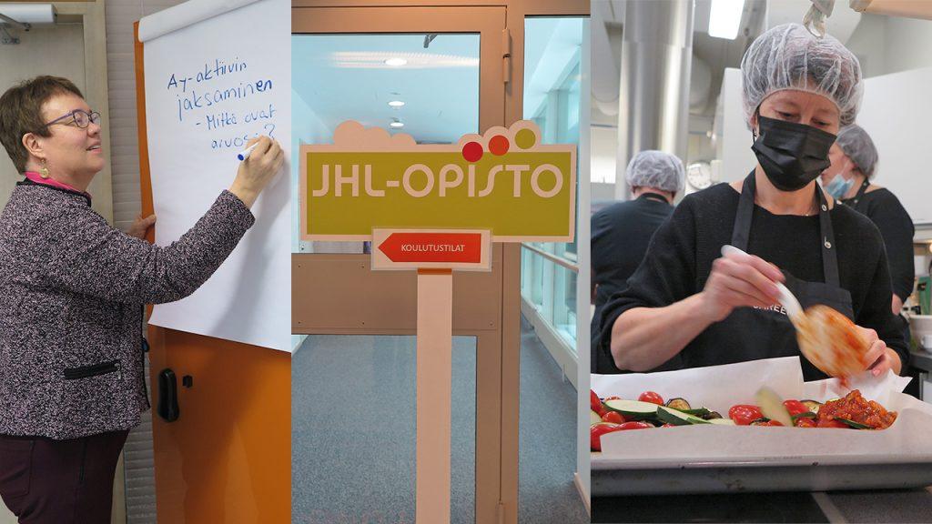 JHL-opisto kouluttaa