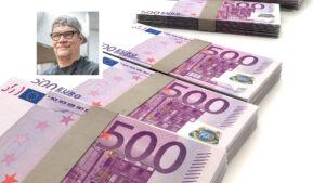 Setelipinoja ja Ilkka Tuomisen laatikkokuva.